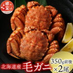 【ふるさと納税】 浜ゆで 毛がに 350g 前後 × 2 尾 毛ガニ 毛蟹 けがに ケガニ かに カニ 蟹 お取り寄せ グルメ 海鮮 ボイル 茹で蟹 茹でがに 茹でガニ 浜茹で 北海道 根室市 ふるさと納税 A-21001｜価格・送料・ポイント還元まとめ｜レビュー168件