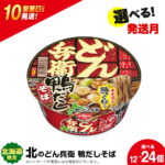 【ふるさと納税】【9月30日受付終了】 日清 北のどん兵衛 鴨だしそば 北海道仕様 選べる12個・24個 そば インスタントラーメン麺 即席麺 麺類 ラーメン カップ麺 インスタント 麺類 カップラーメン 【北海道千歳市】ギフト ふるさと納税｜価格・送料・ポイント還元まとめ｜レビュー1件