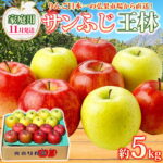 【ふるさと納税】【11月発送】 家庭用 サンふじ 王林 約5kg りんご 林檎 リンゴ 果物 フルーツ くだもの 旬 青森県産 お取り寄せ 詰め合わせ セット 常温 産地直送 送料無料 青森県 西目屋村　お届け：2026年11月1日～2027年3月31日｜価格・送料・ポイント還元まとめ
