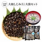 【ふるさと納税】小川原湖産　大和しじみ(L)大袋セット　1kg×3パック/計3kg　【02408-0129】 大和しじみ 魚介 お取り寄せ グルメ ご褒美 小川原湖 東北町 青森県 冷凍 小川原湖漁業協同組合｜価格・送料・ポイント還元まとめ