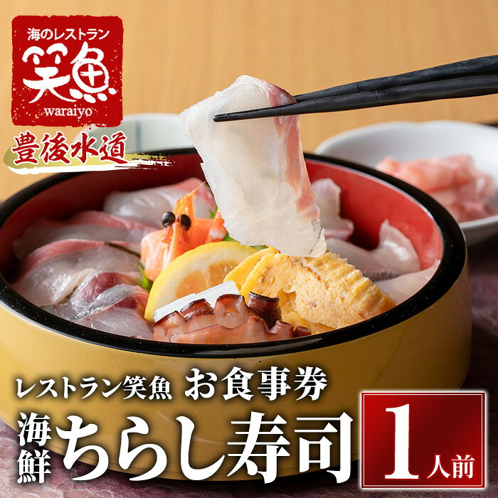 【ふるさと納税】海鮮ちらし寿司 お食事券(1人前) 海鮮丼 ちらし寿司 海鮮 ランチ レストラン チケット 海の直売所 大分県 佐伯市【AS137】【海べ (株)】｜価格・送料・ポイント還元まとめ