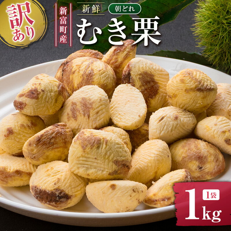 【ふるさと納税】＜2026年出荷!!＞＜訳あり＞期間限定 国産 新鮮朝どれ（むき栗）1kg 産地直送 お取り寄せ 宝珠栗 宮崎県新富町産 先行予約｜価格・送料・ポイント還元まとめ
