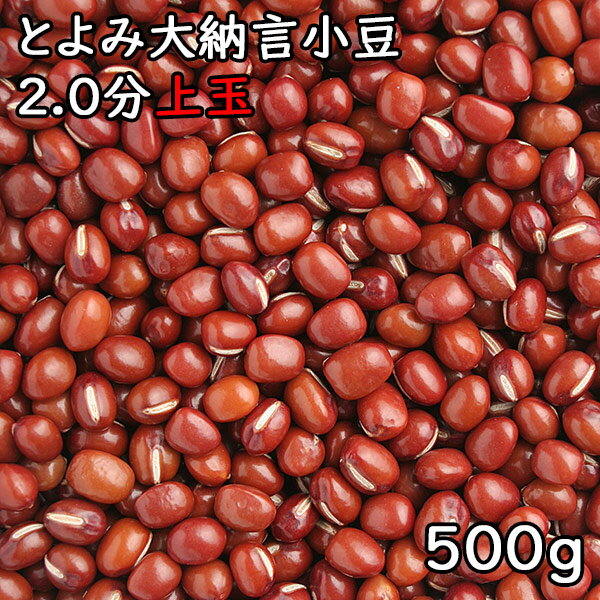 とよみ大納言小豆 2.0分上玉 (500g) 令和7年 北海道産 【メール便対応/1kgまで】｜価格・送料・ポイント還元まとめ｜レビュー3件