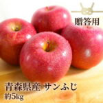 【ふるさと納税】【26年11月から順次発送】平均糖度13度以上! サンふじ 約5kg 贈答用 青森県産 りんご【配送不可地域：沖縄県】【1611197】｜価格・送料・ポイント還元まとめ