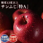 【ふるさと納税】 ≪発送月と内容量が選べる≫ 青森県産 サンふじりんご 「 特A 」規格 約3kg 約5kg 【 青森県 平川市 森山商店 】 11月 12月 1月 2月 3月 4月 糖度 13度以上 青森県産 青森りんご 林檎 リンゴ りんご サンふじ ふじ 特A規格 光センサー 選果｜価格・送料・ポイント還元まとめ｜レビュー180件