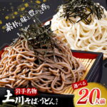 【ふるさと納税】そば 乾麺 選べる定期便 岩手名物「土川そば（6束）」と「うどん（4束）」セット 定期便 3か月 6カ月 蕎麦 うどん 干そば ギフト 贈り物 年越しそば 岩手県 岩手町 土川そば｜価格・送料・ポイント還元まとめ