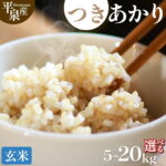 【ふるさと納税】≪令和8年産 新米予約≫ 【発送月・容量が選べる】平泉町産 つきあかり 玄米 5kg 10kg 20kg / 精米 玄米 お米 こめ 岩手 岩手県 平泉町産 お米 玄米 精米 ご飯 ブランド米 令和8年産 産地直送 送料無料 コメ こめ おこめ 2026年 岩手県 送料無料 北上川｜価格・送料・ポイント還元まとめ