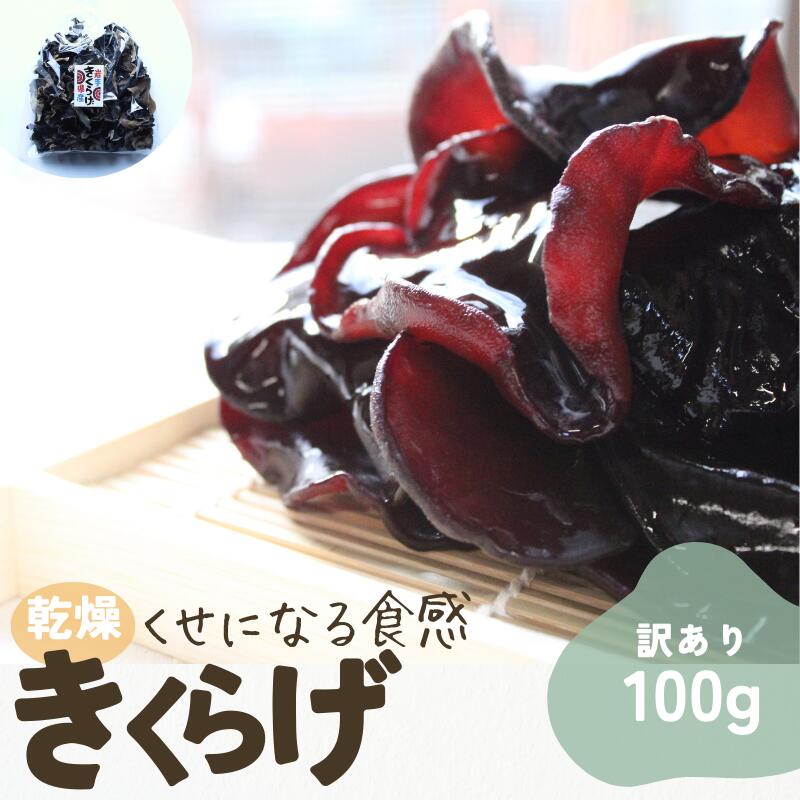 【ふるさと納税】岩手県産 訳あり乾燥きくらげ 100g コリっとプルプル食感がたまらない国産きくらげ / きくらげ 乾燥きくらげ 国産きくらげ キノコ 菌床 岩手県 住田町[#0125_pre]｜価格・送料・ポイント還元まとめ｜レビュー2件