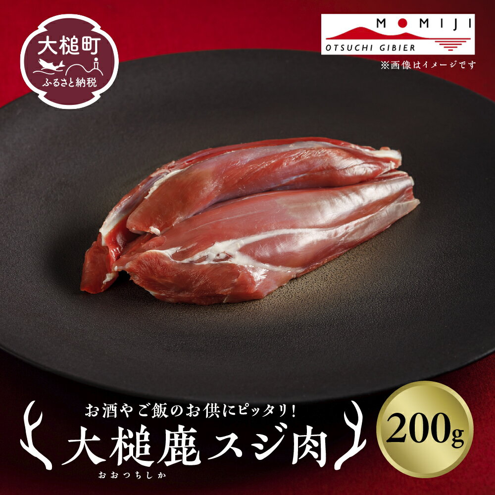 【ふるさと納税】ジビエ 鹿肉 スジ肉 200～400g 岩手県大槌町 国産 大槌ジビエ 大槌鹿 人気 鹿 肉 シカ しか 冷凍 煮込み 料理 フレンチ 酒 つまみ ご飯のお供 送料無料 MOMIJI 岩手県 いわて iwate 三陸 大槌｜価格・送料・ポイント還元まとめ